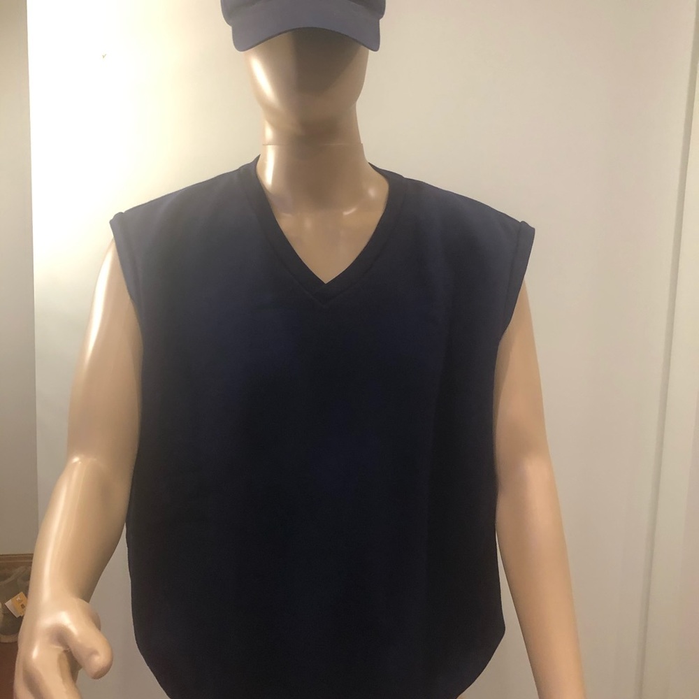 Polo Ralph Lauren Golf Blue Fleece Vest Sz XXL